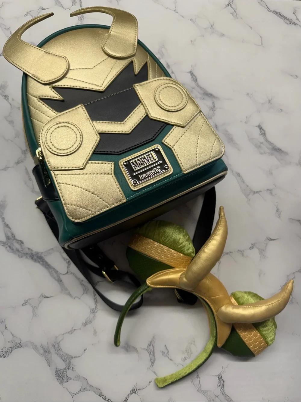 Marvel’s Loki Loungefly Backpack 🎒and Mickey Ears